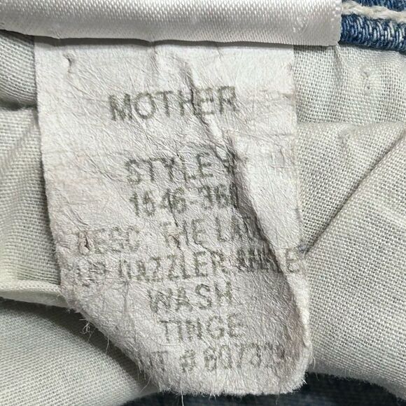 MOTHER DENIM The Lace Up Dazzler Ankle Jeans - Picture 11 of 12